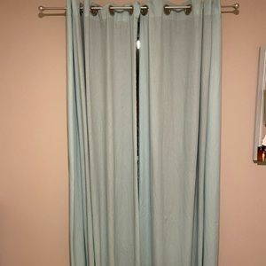 ⚡️2/$25⚡️Blue curtains